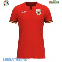 Camisa de time de futebol Romênia Replicas 2º Equipamento Europeu 2024 Manga Curta